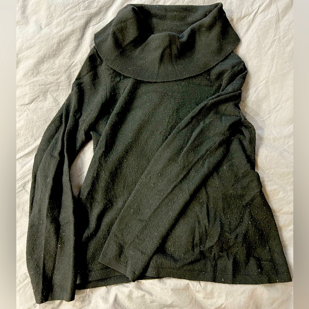 Cashmere charter club cowl neck turtleneck
